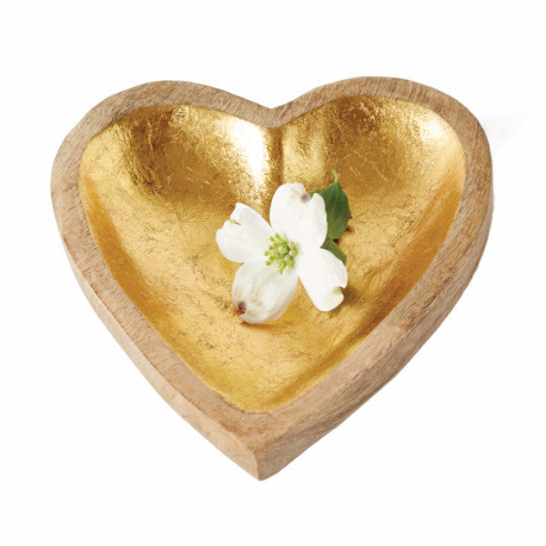 Mango Wood Heartshaped Tray