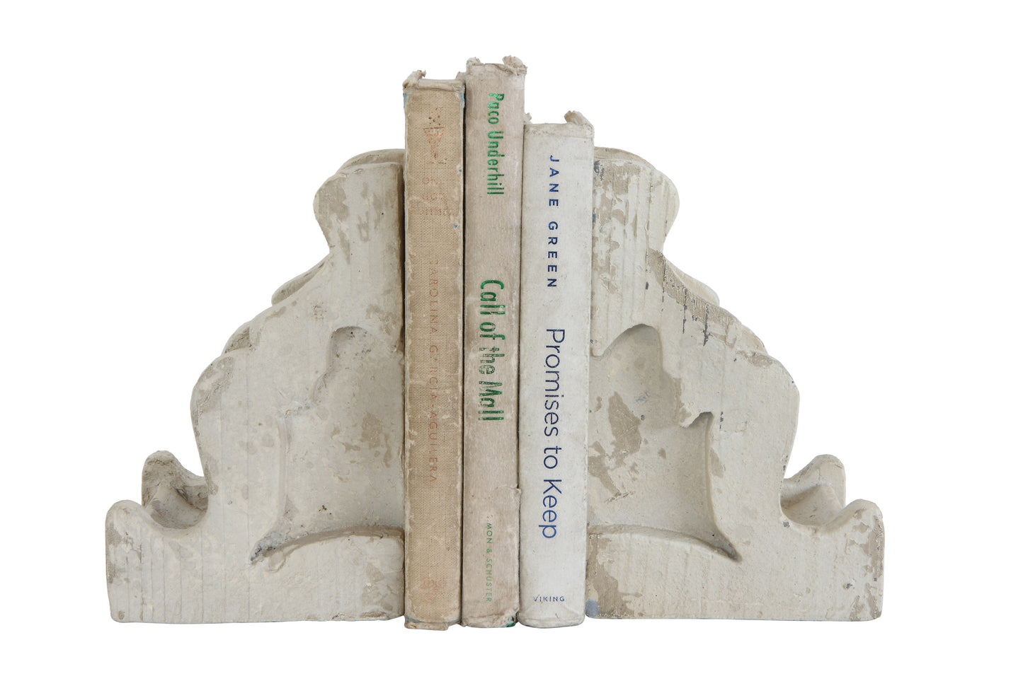 Magnesia Corbel Bookends