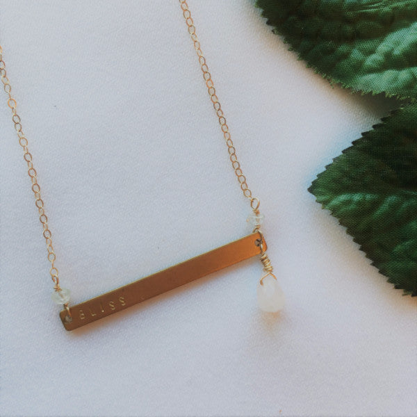 Bliss Bar Necklace