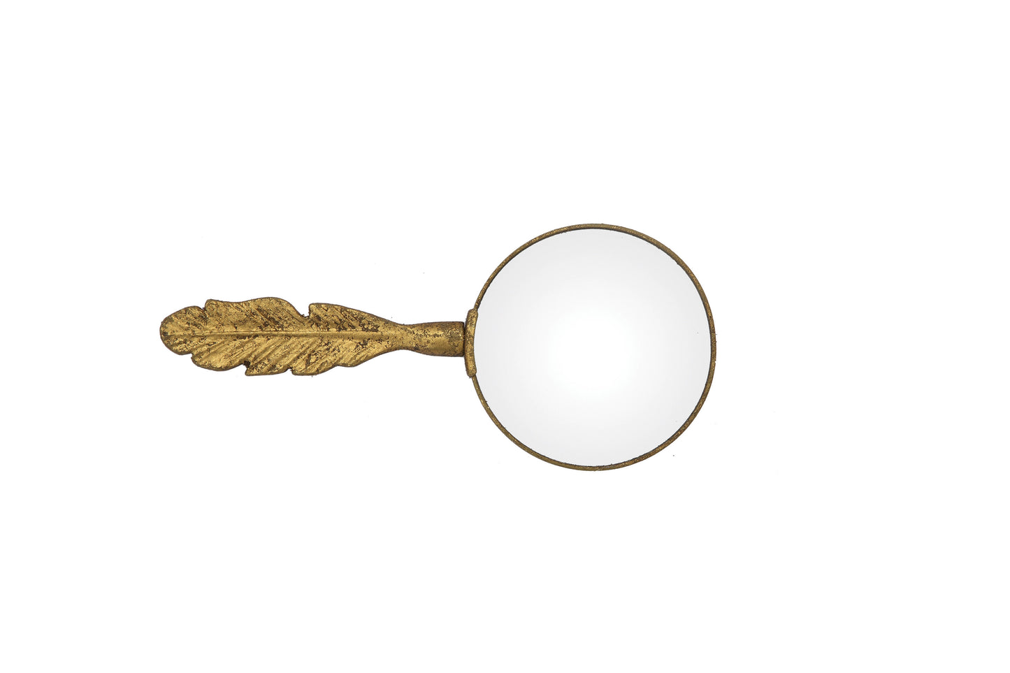 Pewter Feather Magnifying Glass