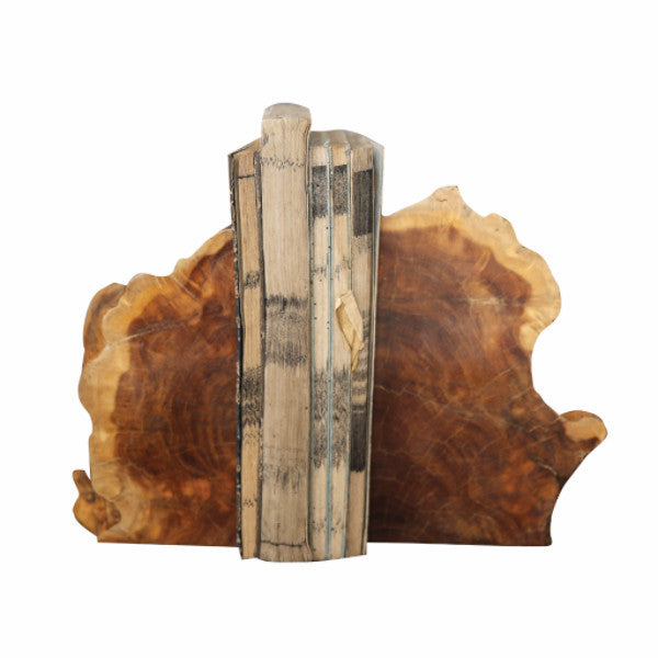 Madre de Cacao Wood Bookends