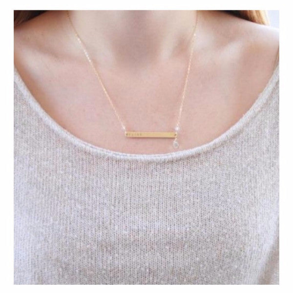 Bliss Bar Necklace
