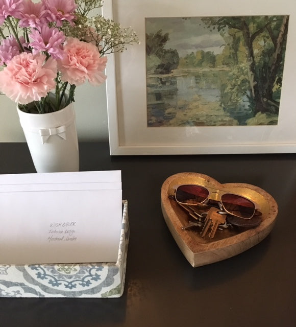 Mango Wood Heartshaped Tray