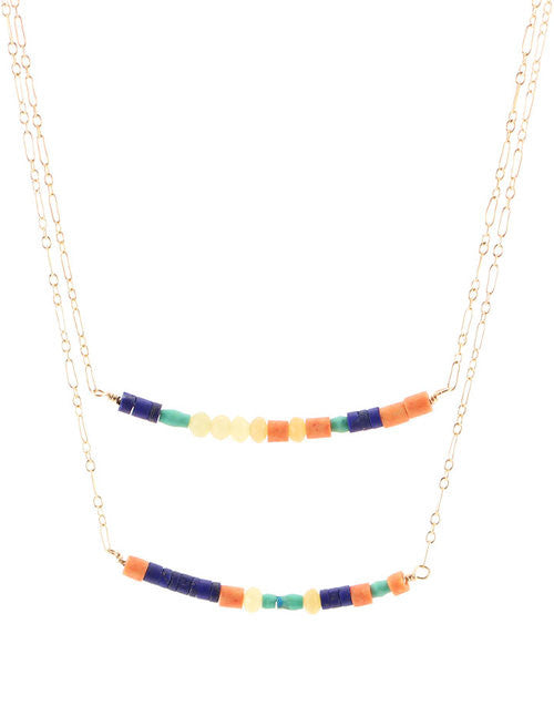 Simple Two-Bar Necklace