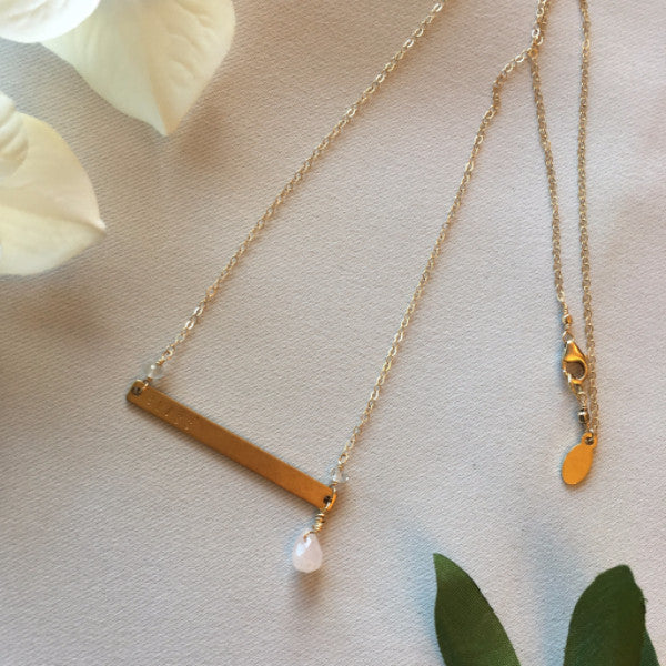 Bliss Bar Necklace