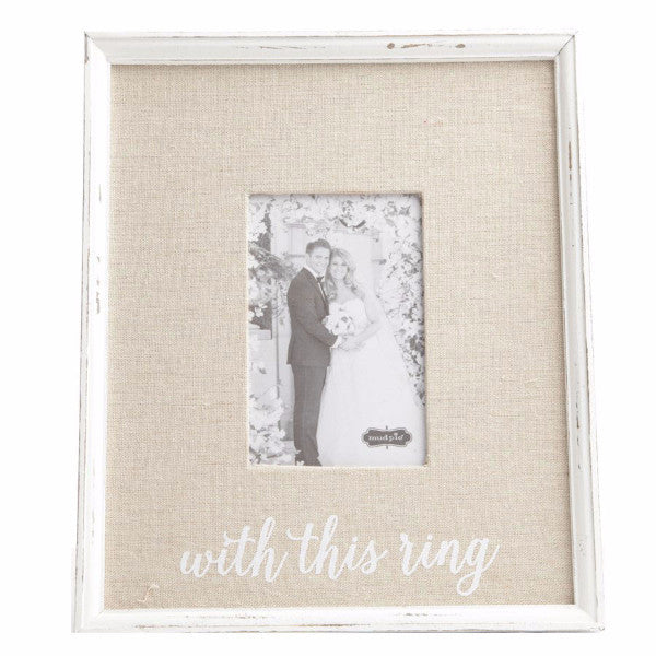 "With This Ring" Frame
